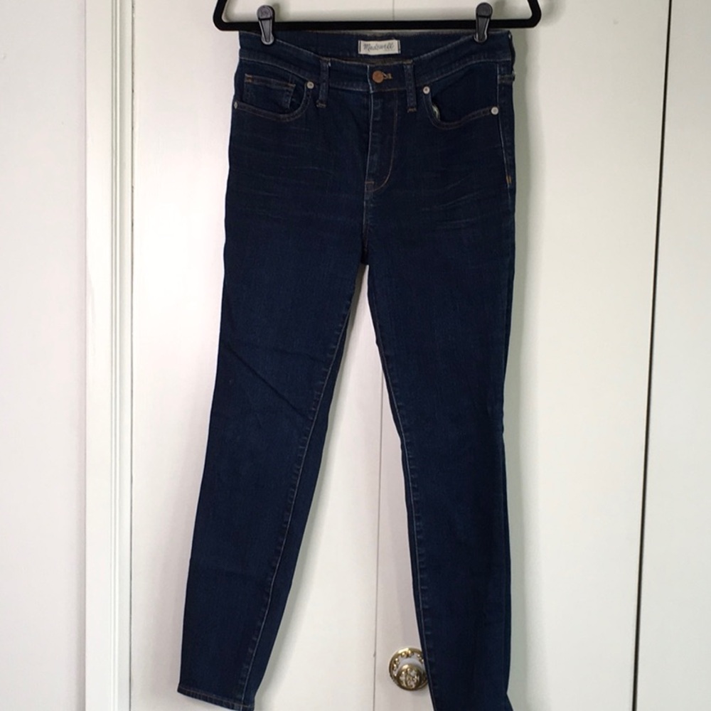 Madewell Blue Skinny Jeans Classic Fit
